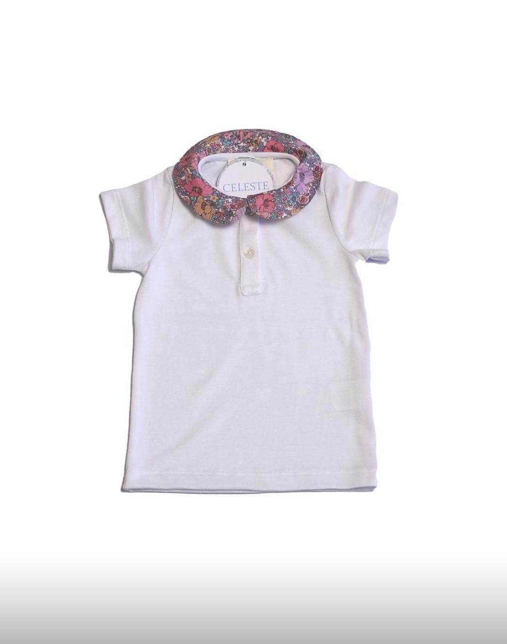 POLO NOEONATA COLLETTO IN LIBERTY