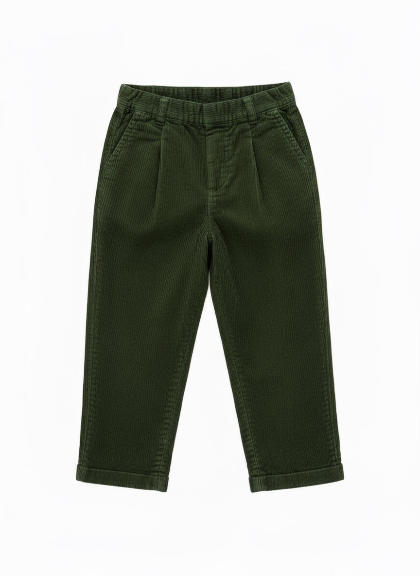 PANTALONE VELLUTO MILLERIGHE BIMBO
