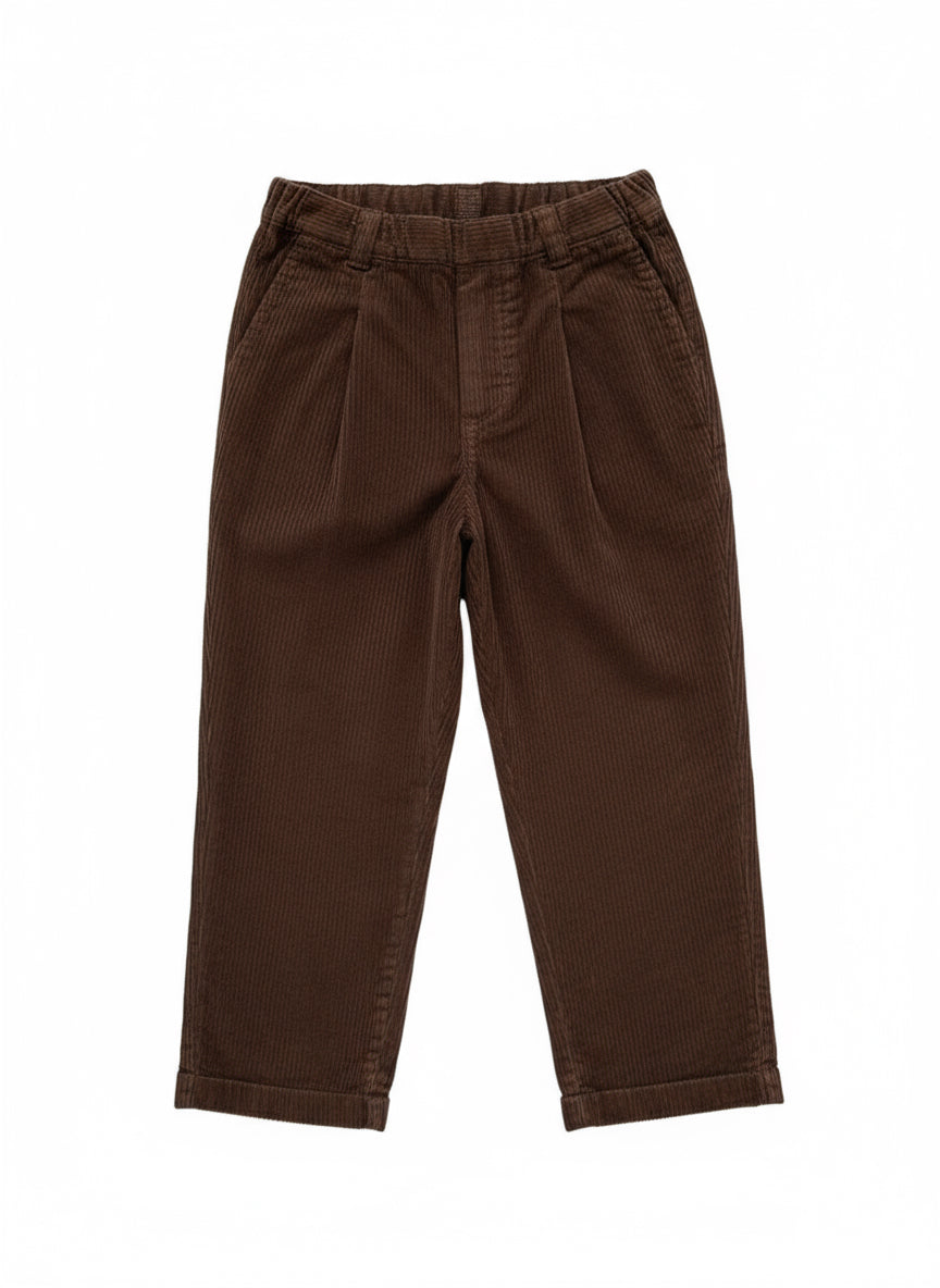 PANTALONE VELLUTO MILLERIGHE BIMBO