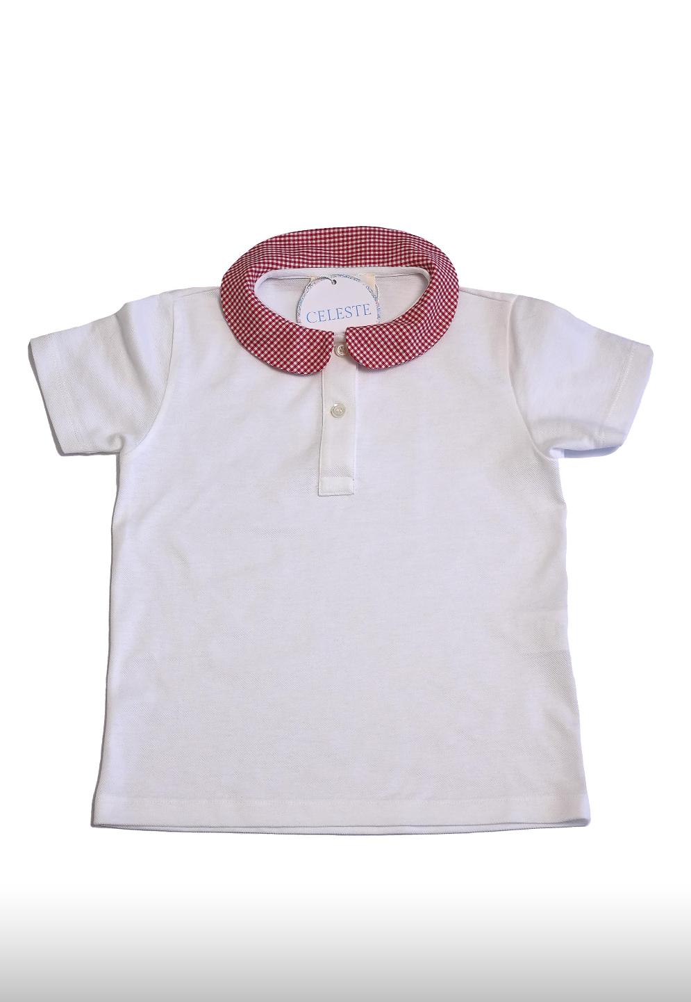 POLO BAMBINO CON COLLETTO VICHY