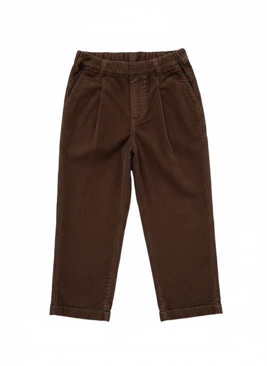 PANTALONE VELLUTO MILLERIGHE BIMBO
