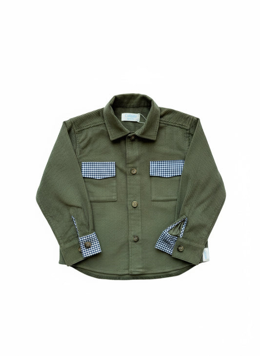 OVERSHIRT VELLUTO BIMBO