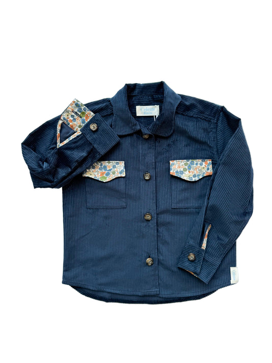 OVERSHIRT IN VELLUTO DONNA