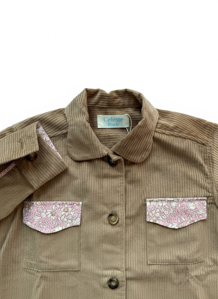 OVERSHIRT VELLUTO BIMBA