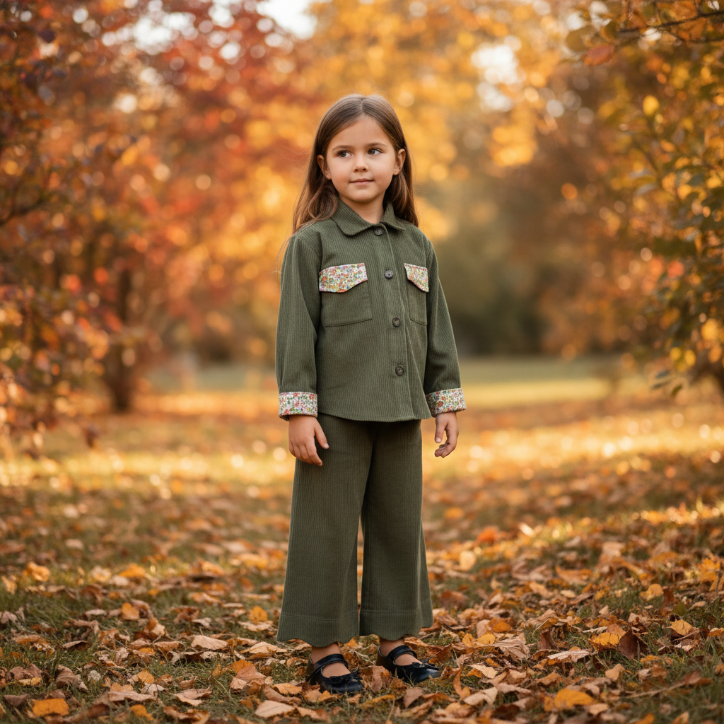 OVERSHIRT VELLUTO BIMBA