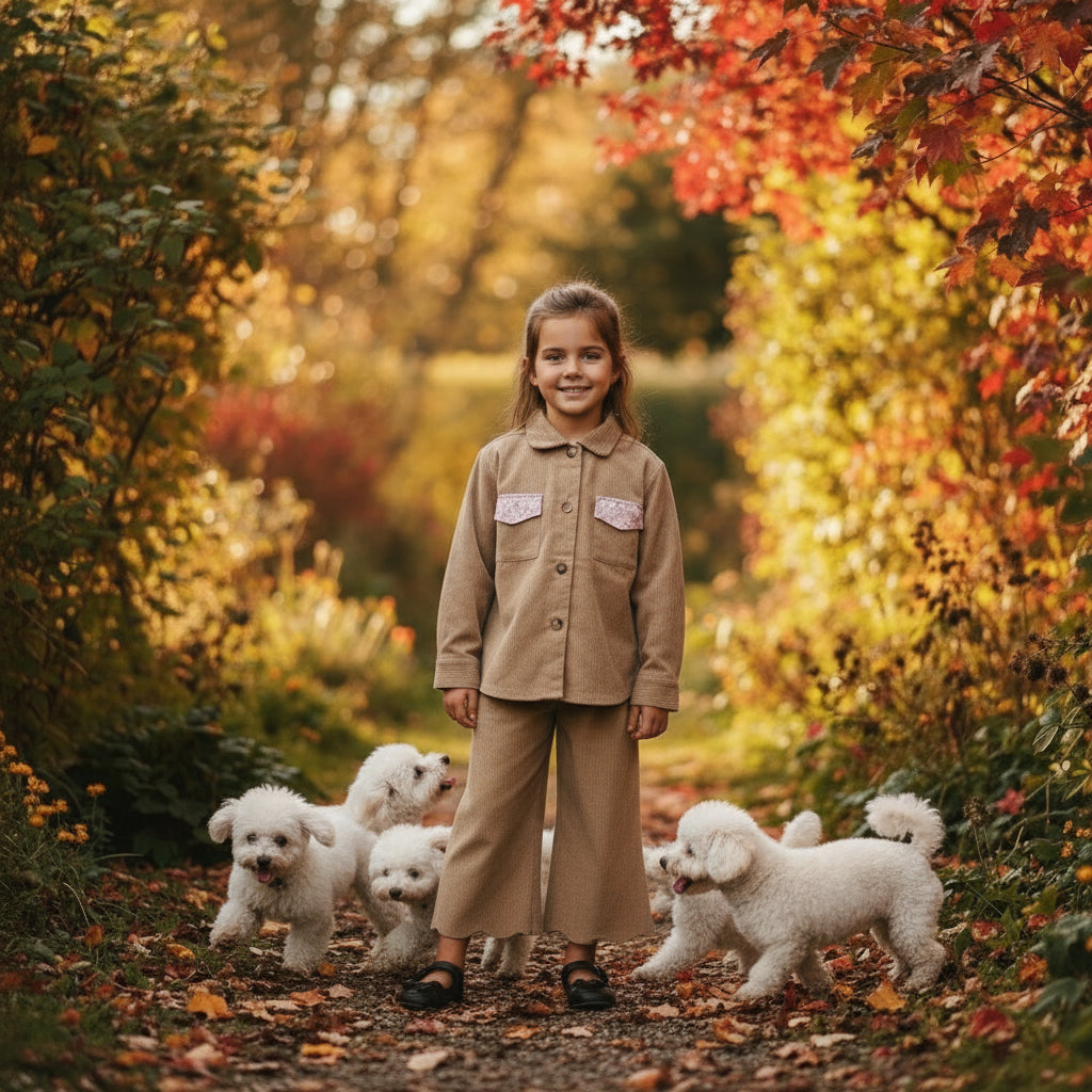 OVERSHIRT VELLUTO BIMBA