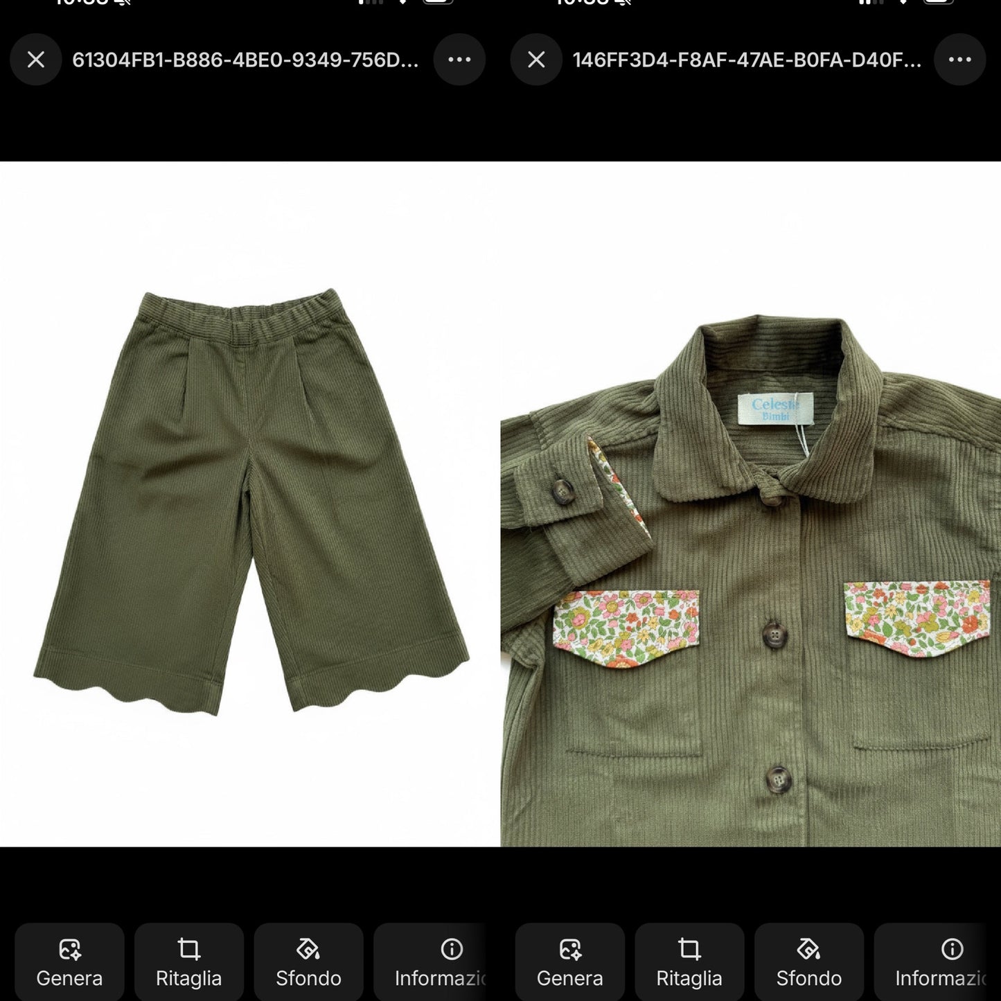 PANTALONE VELLUTO MILLERIGHE DONNA