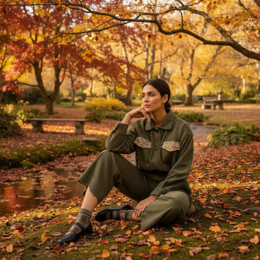 PANTALONE VELLUTO MILLERIGHE DONNA